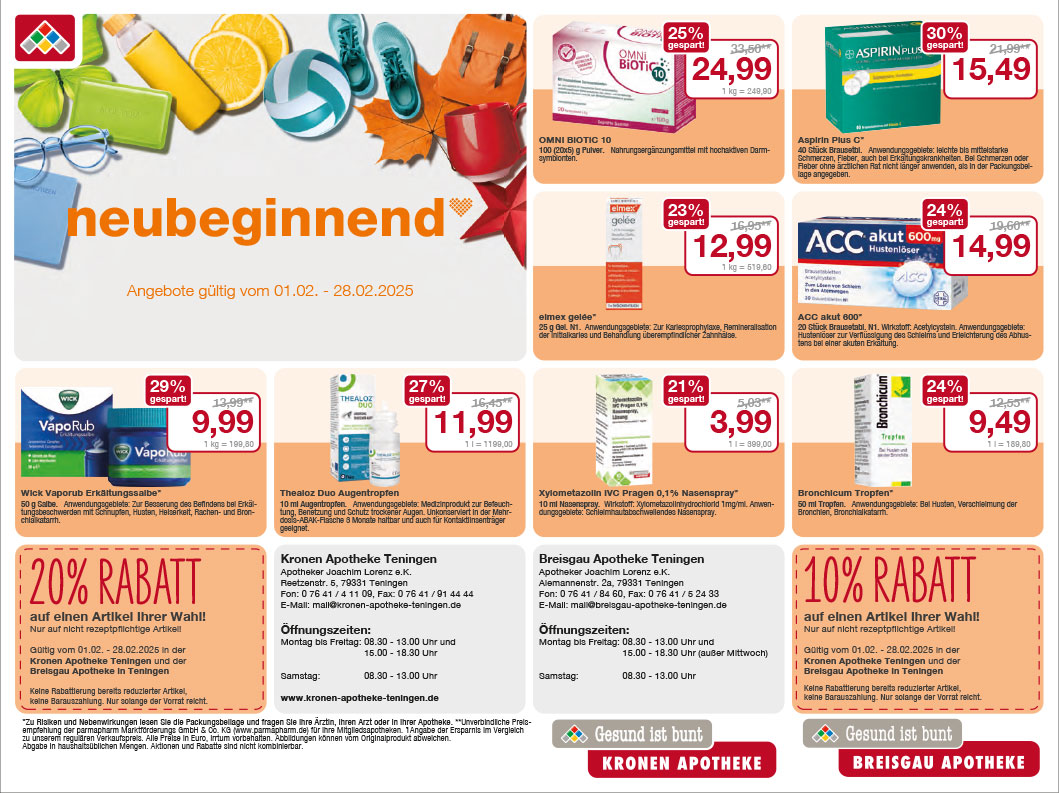 Angebote Februar